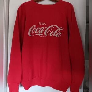 Vintage 1980s Coca Cola.sweatshirt